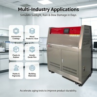 QUV Degradation Tester UV Irradiation Testing Machine Lab Uv Aging Lamp Testing Chamber