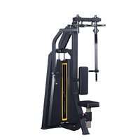 Appareil Commercial de Musculation Thoracique à Bras Droits, Réglable, avec Siège, pour Exercices d'Entraînement en Inversion, en Acier Robuste