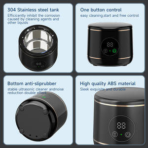 Limpiador de Retenedores Dentales Ultrasónico UV Portátil, Purificador de Joyas, Limpiador de Dentaduras Postizas para Uso Doméstico - Product Image 6