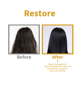 Crema de Tratamiento Capilar Reparadora Profunda Gocare Sin Sulfatos 500ml Mascarilla Capilar de Queratina - Product Image 5