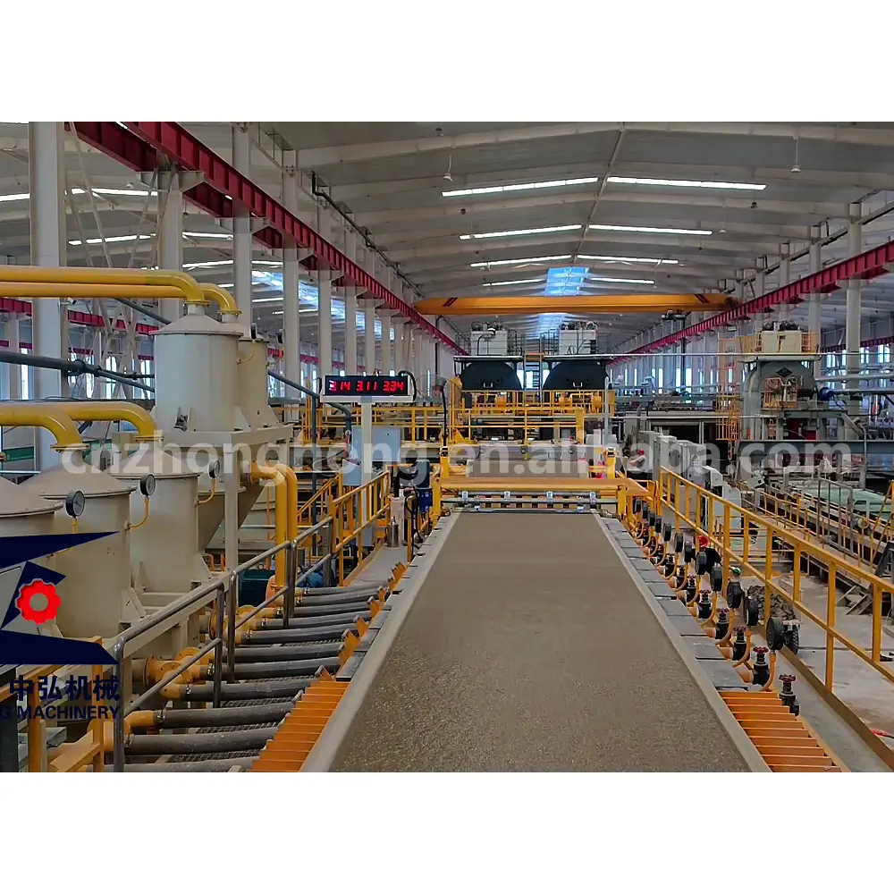 Ligne de production de panneaux de silicate de calcium en fibre-ciment de fabrication en Chine Machine de fabrication de tuiles ondulées