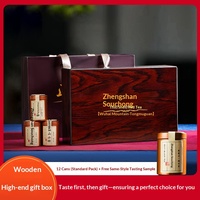 Thé Rouge de Wuyishan Zhengshan Xiaozhong, Nouvelle Récolte, Grade Spécial, Thé en Vrac Haut de Gamme, Boîte Cadeau de 144g, Vente en Gros