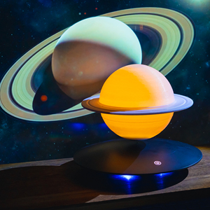 Modern 3 Colors <b>LED</b> Globe Desk <b>Night</b> <b>Light</b> Magnetic Levitation Floating Lamp for Bedroom Study Bar Counter Decor Gift - Product Image 6