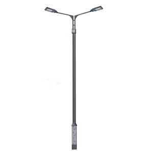 <span class=keywords><strong>Farolas</strong></span> LED municipales para revitalización rural, postes de iluminación para exteriores, proyecto de alumbrado vial impermeable, farola de doble brazo - Product Image 1