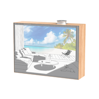 Diffuseur d'huiles essentielles CNUS CPD2 en gros, diffuseur d'arômes de luxe avec publicité, lumière LED, commande à distance par application