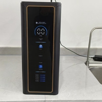 Système de filtration d'eau intelligent à osmose inverse sous évier 6 étapes, autonettoyant, avec robinet, écologique, sans réservoir, 100 GPD, électrique