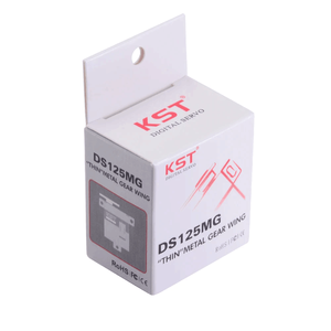 Servo numérique à engrenages métalliques à couple élevé KST DS125MG 7KG 6V d'origine, dents en acier, CNC, planeur, aile fixe, drone FPV, UAV, hélicoptère - Product Image 5