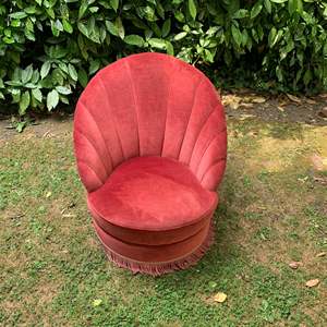 Orta Yüzyıl Tarzı Regency Tarzı Ahşap Gövdeli Sırtlı Koltuk, Oturma Odası veya Bar Kullanımı için Vintage Oturma Grubu - Product Image 6