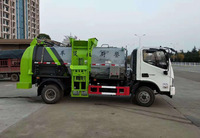 Camion de collecte des déchets de cuisine robuste 6000L 4x2, véhicule de recyclage des déchets organiques pour l'assainissement urbain