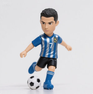 Özel PVC enjeksiyon renk boyama basketbol oyuncu 1990s aksiyon figürleri OEM fabrika 3D karikatür oyuncak tasarım - Product Image 4