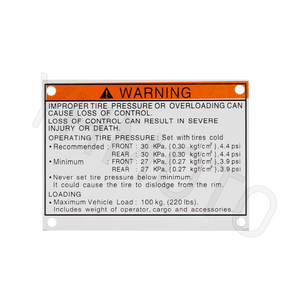Pièces de VTT Autocollants d'avertissement <span class=keywords><strong>Raptor</strong></span> Blaster Kit pour Yamaha Banshee <span class=keywords><strong>350</strong></span> YFZ <span class=keywords><strong>350</strong></span> YFZ350 1987-2006 - Product Image 3