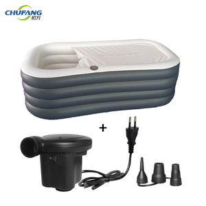 Chufang Plastics <span class=keywords><strong>Gonflable</strong></span> Personnel Corps Sauna Portable Marcher dans la Baignoire Adulte Baignoire - Product Image 5