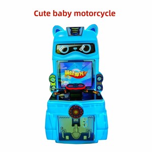 Trẻ em hoạt động bằng tiền xu trò chơi giải trí máy âm nhạc Pat Bull bi súng nhỏ bắn súng đua thành phố trò chơi điện tử đấm bốc - Product Image 3