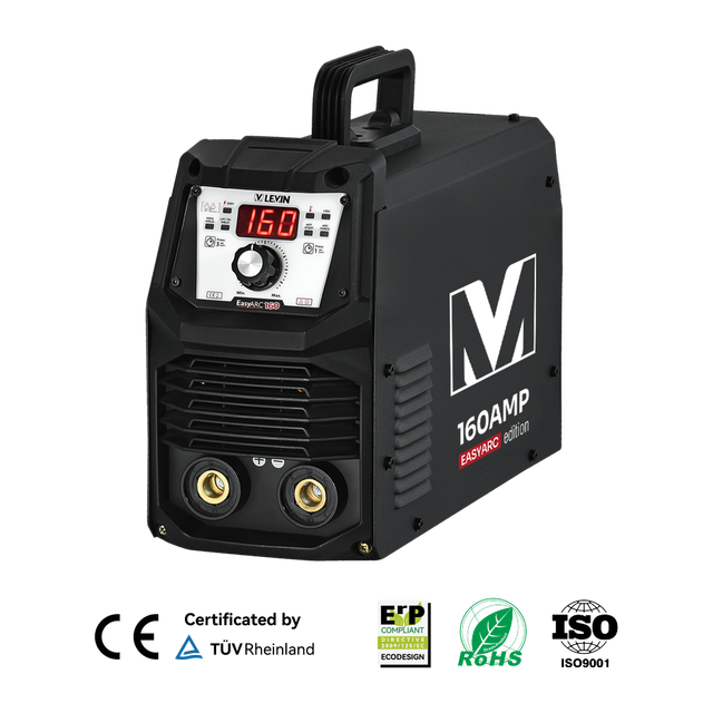 LEVIN CE EMC Certified 220V New DC Motor MMA 160A IGBT Inverter Manual Metal Arc Welder for E7018 Electrode
