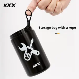 Outil de réparation de vélo en plastique <span class=keywords><strong>Bidon</strong></span> Hard-Shell Frame Bag Portable Water Bottle Holder Storage Box Cycling Equipment - Product Image 4