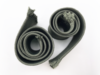Nomex-funda protectora de Cable trenzado, manguito dividido para Cable de alimentación USB, Cable de Audio y vídeo