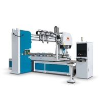 Scie à ruban CNC pour le travail du bois, scie à table horizontale, équipement de découpe automatique pour la fabrication de meubles