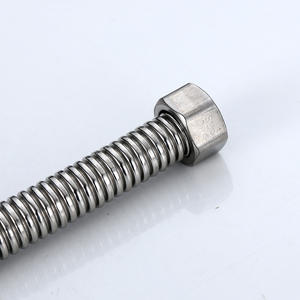 Tubo Corrugado de Acero Inoxidable 304, Diámetro Interior Estándar, Doble Extremo, Resistente a la Presión, Manguera para Calentador de Agua - Product Image 1