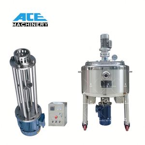 Máquina Mezcladora Homogeneizadora de Pasta Cosmética y Champú de 2000L, Tanque de Mezcla de Acero Inoxidable de Doble Pared con Agitador - Product Image 3
