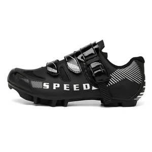 थोक साइकल चलाना एमटीबी जूते पुरुषों खेल गति फ्लैट स्नीकर रेसिंग जूते महिलाओं रोड माउंटेन Sped बाइकिंग जूते