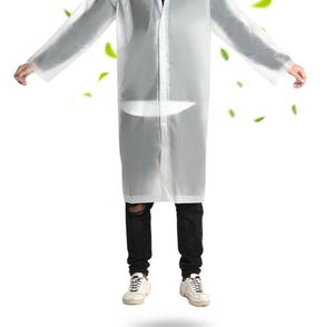 Poncho imperméable portable en EVA pour hommes et femmes, idéal pour les voyages en plein air et les situations d'urgence, imperméable de pêche - Product Image 2