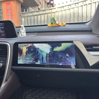 Pantalla para Pasajeros de Coche, Pantalla de Copiloto Android para Lexus RX RX350 RX450 2016+, Reproductor Multimedia con GPS para Coche, Radio, Unidad Principal