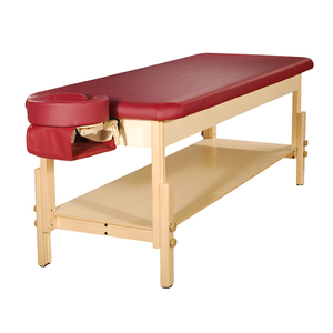 <span class=keywords><strong>Table</strong></span> <span class=keywords><strong>de</strong></span> <span class=keywords><strong>massage</strong></span> <span class=keywords><strong>en</strong></span> <span class=keywords><strong>bois</strong></span> fixe pour clinique, traitement, physiothérapie, examen médical - Product Image 1