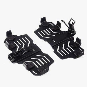 Support de montage rapide 122L, boîte de rangement robuste, boîte à outils en plastique rigide rotomoulé, boîte de rangement 4x4, porte-bagages de toit, profil bas - Product Image 1