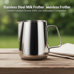 Bollilatte Inox (600ml) 6 tazze EASY Cromo brillante 4004I060ICL - Product Image 3