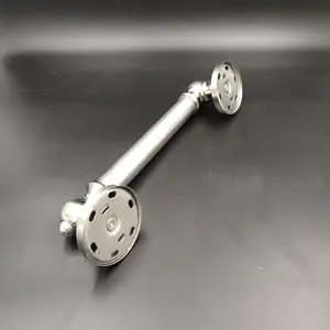 Barres de poignée de maintien en acier inoxydable au design moderne, rail de sécurité mural coudé pour toilettes avec finition brosse pour salle de bain <span class=keywords><strong>douche</strong></span> - Product Image 5