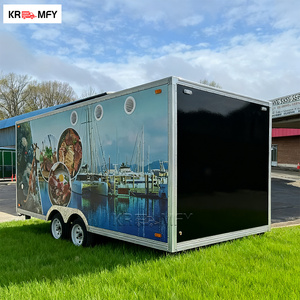 2026 CE Certificate Mobile Fast Van <b>Coffee</b> Carts Food Trailer <b>For</b> <b>Sale</b> China Ice Pizza <b>Truck</b> Catering - Product Image 3