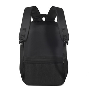 <b>Laptop</b> <b>Backpack</b> For Men Large Capacity Business Travel Shoulder Straps Solid Color Black - Product Image 1