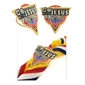 Écharpe, badge et épingle à revers pour la conférence générale du 73e anniversaire de Jésus, Pathfinder sélectionné - Product Image 1