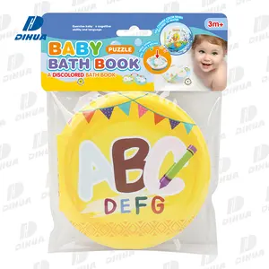 Libri da bagno scoloriti per bambini che imparano i giocattoli da bagno libro da colorare con acqua magica giocattoli da bagno impermeabili per i più piccoli