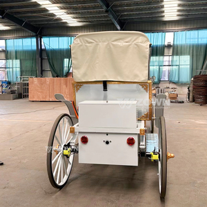 รถม้าสามแถวสำหรับงานแต่งงานรถม้าเที่ยวชมแบบไฟฟ้าสั่งได้จากโรงงาน - Product Image 2