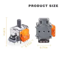 Module de capteur de joystick analogique 3D pour PS4 PS5, effet TMR, remplacement de la manette de jeu, pièces de réparation pour PS5, accessoires