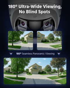 <span class=keywords><strong>ANNKE</strong></span> 8CH 12MP H.265 + PoE NVR 2pcs 4K PoE IP Dual Lens Smart Dual Light Panoramic Turret Camera Security <span class=keywords><strong>Surveillance</strong></span> System - Product Image 3