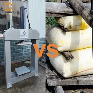 200-500 KG/H Cassava Pressing Machine Cassava Paste Squeezer Cassava Hydraulic Press