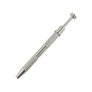 Pince de précision bleue en aluminium pour extraire les puces IC et les vis, idéale pour la réparation électronique et la manipulation de bijoux - Product Image 3