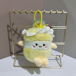 Groothandel Trendy Schattige Zachte Cake Pluche Hangende Pop Boba Cup Tas Hangende Ornament Sleutelhanger Pluche Speelgoed voor Cadeau Decoratie - Product Image 5