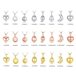 Bijoux <span class=keywords><strong>de</strong></span> <span class=keywords><strong>grossesse</strong></span> plaqué or carillon musique ange appelant cloche collier mexicain harmonie Bola boules pendentif pour femme enceinte - Product Image 2