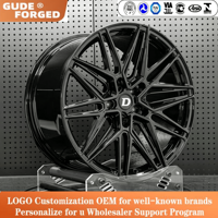Jantes forgées personnalisées GUDE HF7 à rayons fendus pour BMW Série 3 340i F30 M340i 328i G20, nouvelles jantes en alliage avec ET de 25 mm, 30 mm, 35 mm, 40 mm