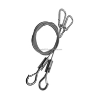 Raccords de câble en acier inoxydable OEM crochet de suspension pour accessoires d'éclairage de sécurité outils essentiels pour la pêche matériau métallique