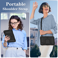Funda Resistente a Impactos para Samsung Tab A11 8.7 Pulgadas 2025 X110 X115 X117 Tab A9 8.7 Pulgadas X115N con Soporte y Correa para Hombro OEM ODM