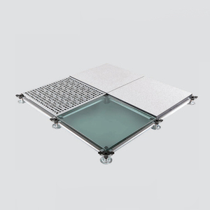 Panel de Suelo Elevado de Acero Antiestático de Alta Resistencia 600x600mm con Núcleo de Cemento y Conductividad Eléctrica para Centros de Datos y Edificios de Oficinas - Product Image 6