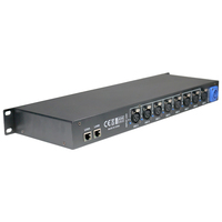 Contrôleur DMX Grace Artnet 8 ports, convertisseur de sortie 8x512, 4096 canaux