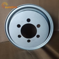 Herstellerangepasste 18-Zoll-Stahlfelgen für Kompaktlader und Baggerlader W9X18 OTR-Felge W9*18 12.5/80-18 Neuzustand