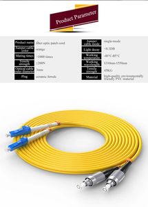 Cables <span class=keywords><strong>de</strong></span> comunicación <span class=keywords><strong>de</strong></span> <span class=keywords><strong>Internet</strong></span> <span class=keywords><strong>de</strong></span> alta velocidad SC/LC FTTH, <span class=keywords><strong>cable</strong></span> <span class=keywords><strong>de</strong></span> conexión <span class=keywords><strong>de</strong></span> fibra óptica <span class=keywords><strong>de</strong></span> 1 conductor <span class=keywords><strong>de</strong></span> calidad superior <span class=keywords><strong>de</strong></span> alto rendimiento UKCC/OEM - Product Image 6