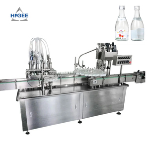 Máquina de Llenado y Tapado de Botellas de Licor de Vidrio Personalizadas, Máquina de Llenado y Tapado de Botellas de Licor Estilo Antiguo con Etiquetadora - Product Image 4