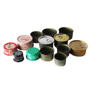 Latas de Metal Personalizadas de Hojalata # 530 # 640 # 840 Recipientes Vacíos de Grado Alimenticio para Almacenar Carne, Pescado, Mariscos, Queso y Aperitivos - Product Image 1